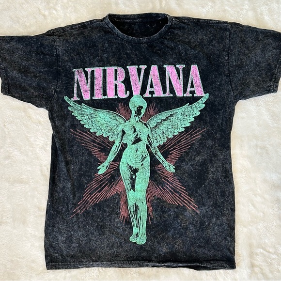 Jual Tshirt NIRVANA - In Utero Tour (Official) | Indonesia - Foto 13